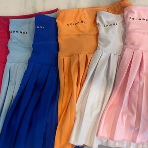 Six Gold Hinge skirts size Medium